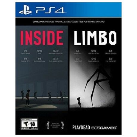 Inside + Limbo Double Pack (русские субтитры) (PS4)
