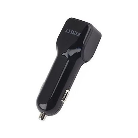 Автомобильное ЗУ FINITY FC-03 2,4А на 2 USB Quick Charge 3,0 черная