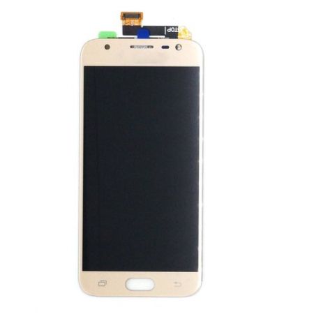 Дисплей для Samsung J330F Galaxy J3 (2017) в сборе с тачскрином (золотой)