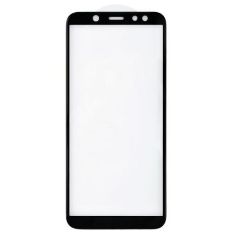 Защитное стекло для Samsung J600F Galaxy J6 (2018) (полное покрытие) (черное) (в упаковке)