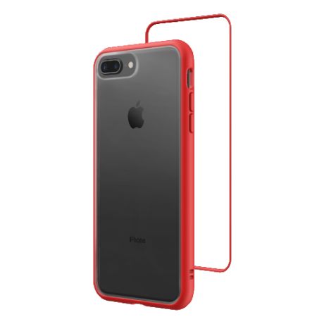 Чехол-накладка RhinoShield Mod NX красный для Apple iPhone 7 Plus/8 Plus с защитой от падений с 3.5 м