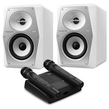 AST HOME DJ Mini (WHITE) - профессиональная система караоке с активной акустикой , более 21000 песен и высококачественные колонки PIONEER, 2022г.