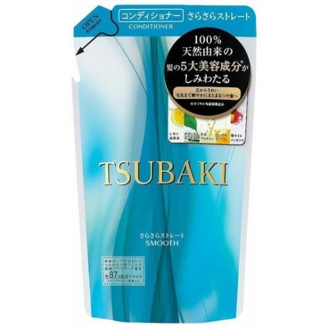 Tsubaki кондиционер для волос Smooth Conditioner разглаживающий, с маслом камелии, 330 мл