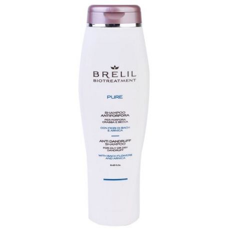 Brelil Professional шампунь BioTreatment Pure Anti Dandruff против перхоти, 250 мл
