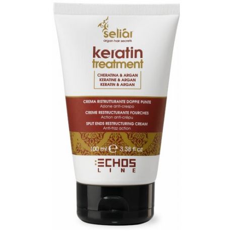 Echosline Seliar Keratin Крем-флюид для волос с маслом аргании и кератином, 100 мл