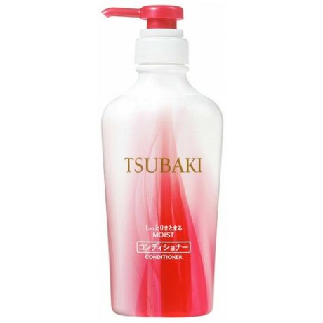 Tsubaki кондиционер для волос Moist Conditioner увлажняющий, с маслом камелии, 330 мл