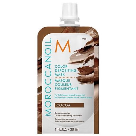 Moroccanoil Color Depositing Маска тонирующая для волос Cocoa, 30 мл