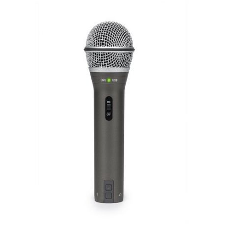 Микрофон Samson Q2U, серый