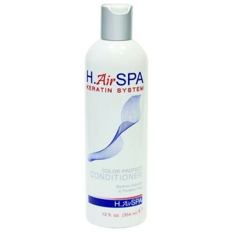 H.AirSPA кондиционер Keratin System Color Protect кератиновый для окрашенных волос, 354 мл