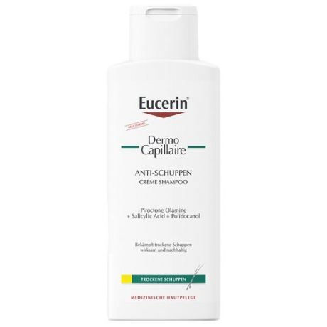 Eucerin шампунь-крем для волос DermoCapillaire против перхоти, 250 мл
