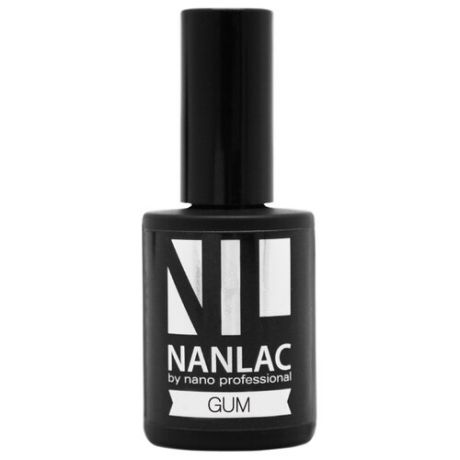 Nano Professional Базовое покрытие NANLAC Gum, прозрачный, 15 мл