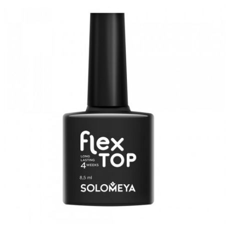 Solomeya Верхнее покрытие Flex Top Gel, бесцветный, 8.5 мл