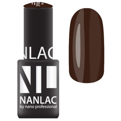 Nano Professional Гель-лак Back to black, 6 мл, NL 2186 black green