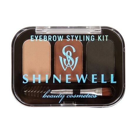 SHINEWELL Набор для моделирования бровей Brow Secret Eyebrow Styling Kit
