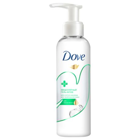 Dove мицеллярный гель-актив для снятия макияжа для проблемной кожи, 120 мл