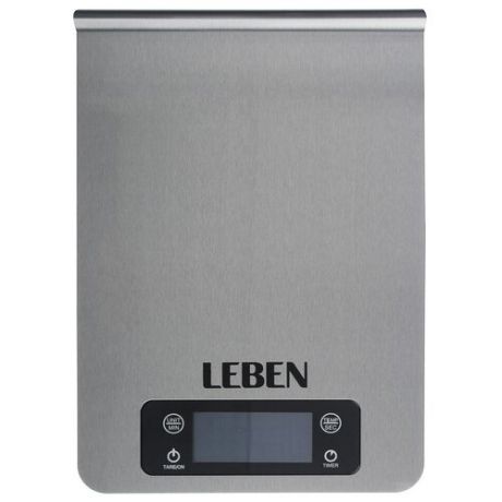 Кухонные весы Leben 268-054 серебристый