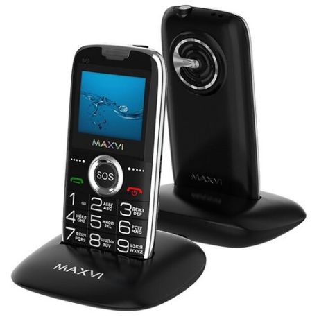 Телефон MAXVI B10, черный