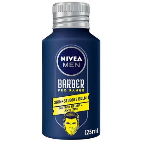Nivea Men ухаживающий бальзам для щетины и лица Barber Pro Range, 125 мл