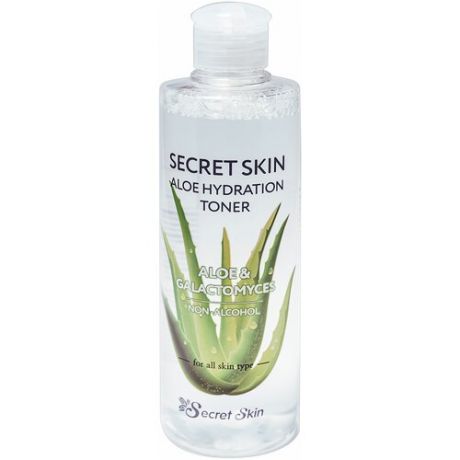 Secret Skin Тонер с экстрактом алоэ Aloe Hydration, 250 мл