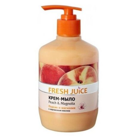 Fresh Juice Крем-мыло Персик и магнолия, 460 мл