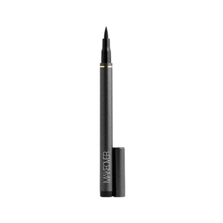 MAKEOVER Подводка для глаз Liquid Eyeliner Pencil_W, оттенок черный