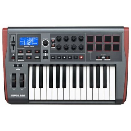 MIDI-клавиатура Novation Impulse 25 серый