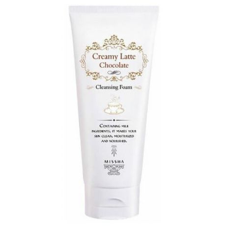 Missha пенка для умывания Creamy Latte Cleansing Foam Chocolate, 172 мл