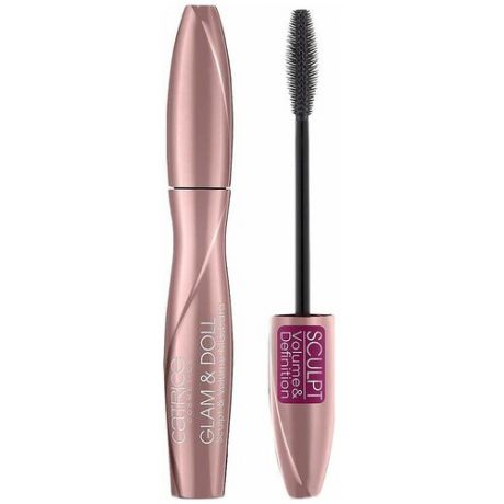 CATRICE Тушь для ресниц Glam & Doll Sculpt & Volume Mascara, черный