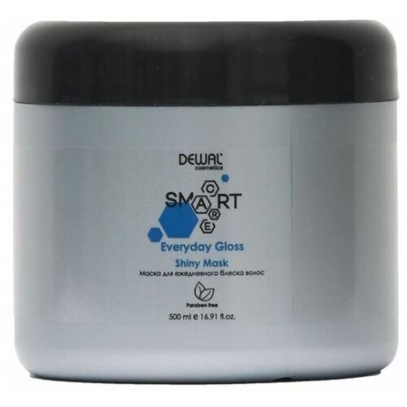 Dewal Cosmetics SMART CARE Everyday Gloss Маска для ежедневного блеска волос, 500 мл