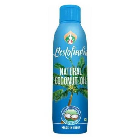 Bestofindia Масло для тела Natural Coconut Oil, 400 мл