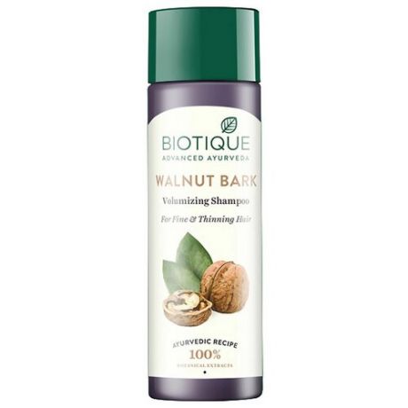 Biotique шампунь Walnut Bark Volumizing, 120 мл