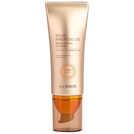 The Saem крем Snail Essential EX Wrinkle Solution Sun Cream, SPF 50, 40 мл