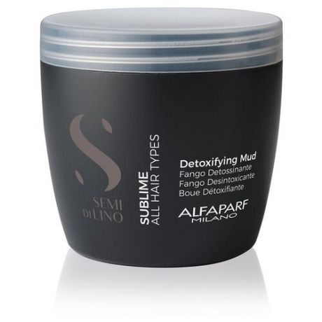 Alfaparf Milano SDL Sublime Детокс-грязь для глубокого очищения волос и кожи головы, 500 мл