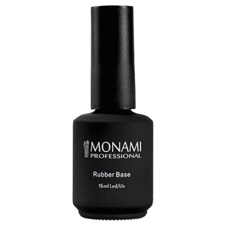 Monami Базовое покрытие Rubber Base, natural shine, 15 мл