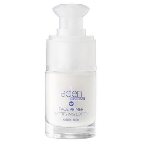 Aden Праймер Face Primer Mattifying Lotion, 15 мл, белый