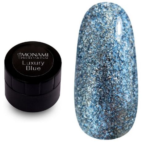 Monami Гель-лак Luxury, 5 г, blue