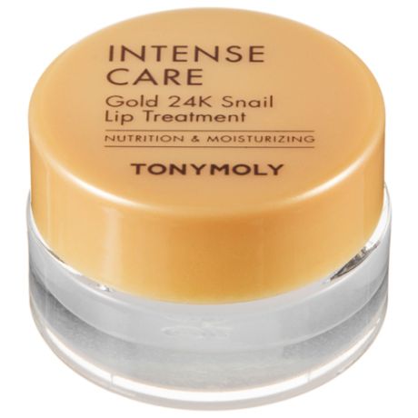 TONY MOLY Бальзам для губ Intense care Gold 24k snail