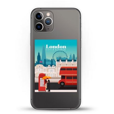 Силиконовый чехол London на Apple iPhone 11 Pro