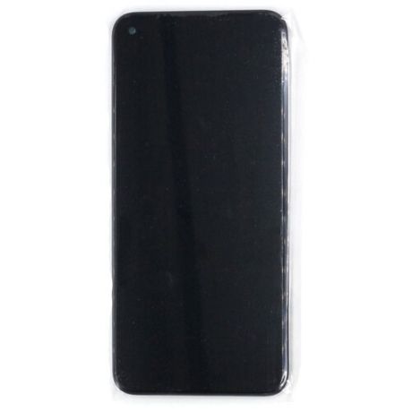 Дисплей с рамкой для Samsung Galaxy A11/A115F с тачскрином (черный)
