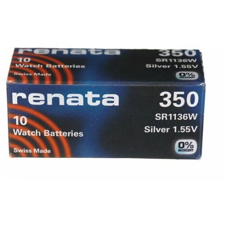 Батарейка renata R350 (SR1136W), 1.55 В