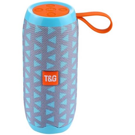 Портативная акустика T&G TG-106, 10 Вт, синий
