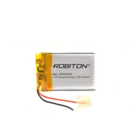 Аккумулятор ROBITON LP552535 3.7В 430mAh