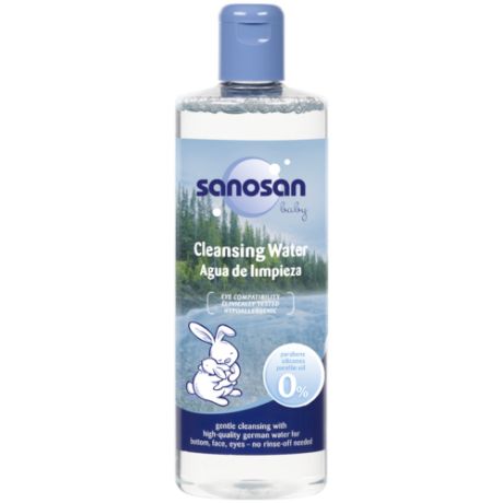 Очищающая мицеллярная вода для детей Sanosan, 500 мл