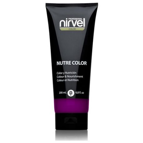 Nirvel Nutri Color Гель-маска для волос пурпурный, 200 мл