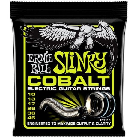 ERNIE BALL 2721 Cobalt Slinky Regular 10-46 Струны для электрогитары