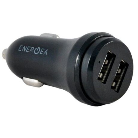 АЗУ EnergEA Compact drive, 2 USB Black 3.4A