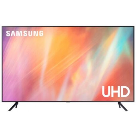 65" Телевизор Samsung UE65AU7170U LED, HDR (2021), серый титан