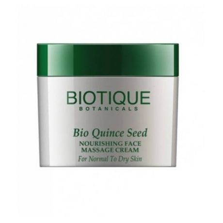 Biotique Bio Quince Seed Массажный питательный крем для лица и зоны декольте, 50 г