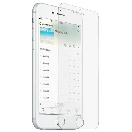 Гидрогелевая пленка LuxCase для APPLE iPhone SE 2020 0.14mm Front Transparent 86037
