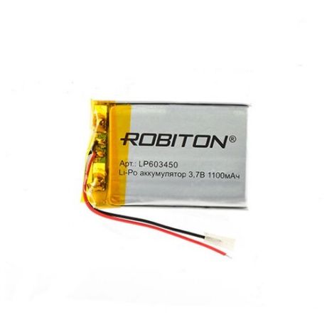 Аккумулятор LP603450 - Robiton 3.7V 1100mAh PK1 LP1100-603450 14692